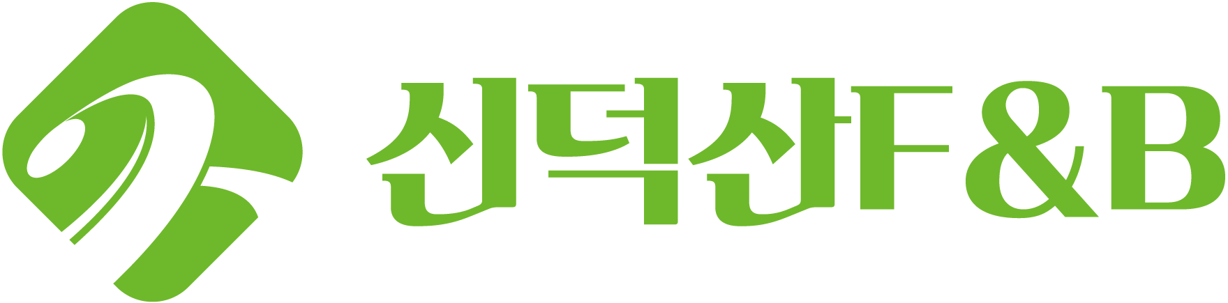신덕산F&B 로고